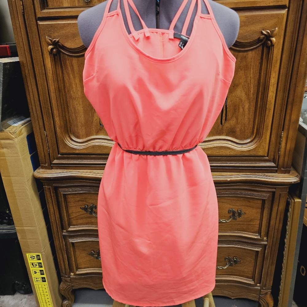 Forever 21 pink dress